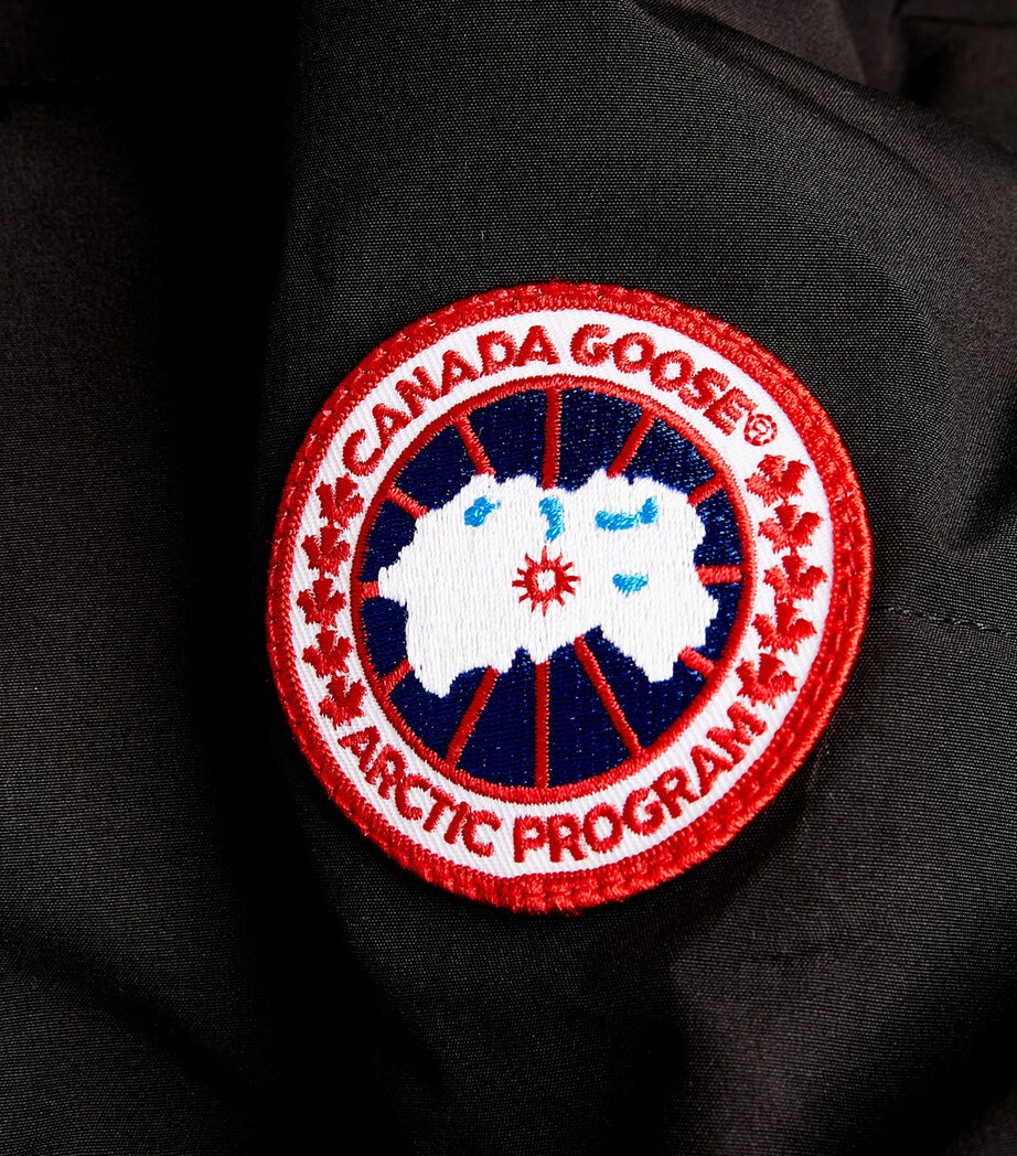 Canada Goose Womens Mystique Hooded Parka Black Noir Image 5