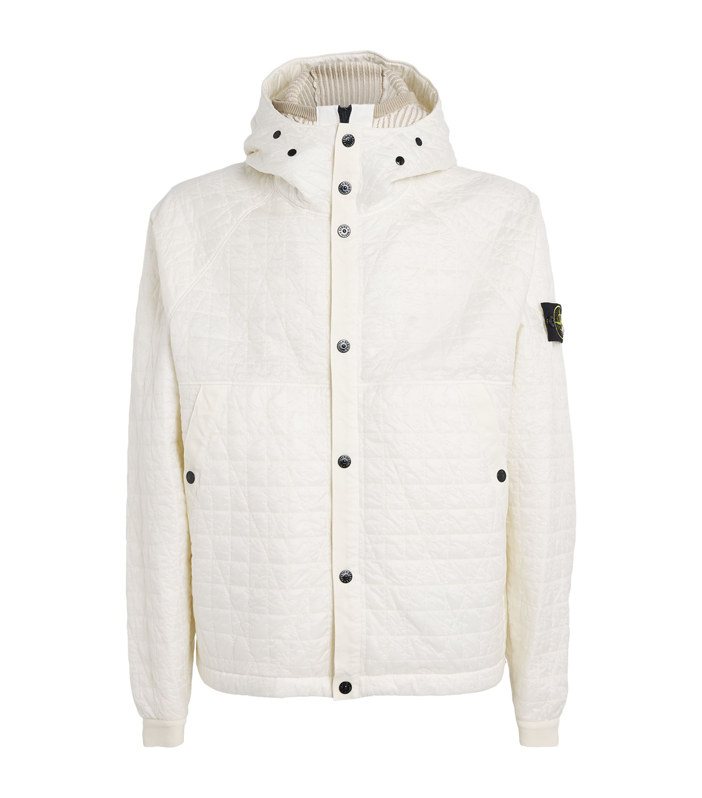 Nylon Quilted Bomber Jacket V0093 Image 1