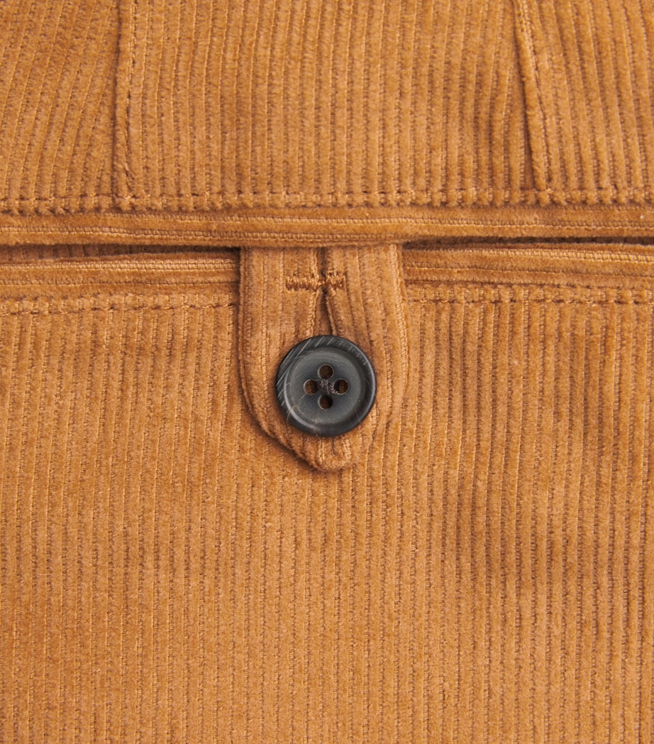Corduroy Tapered Chinos MED BROWN Image 5