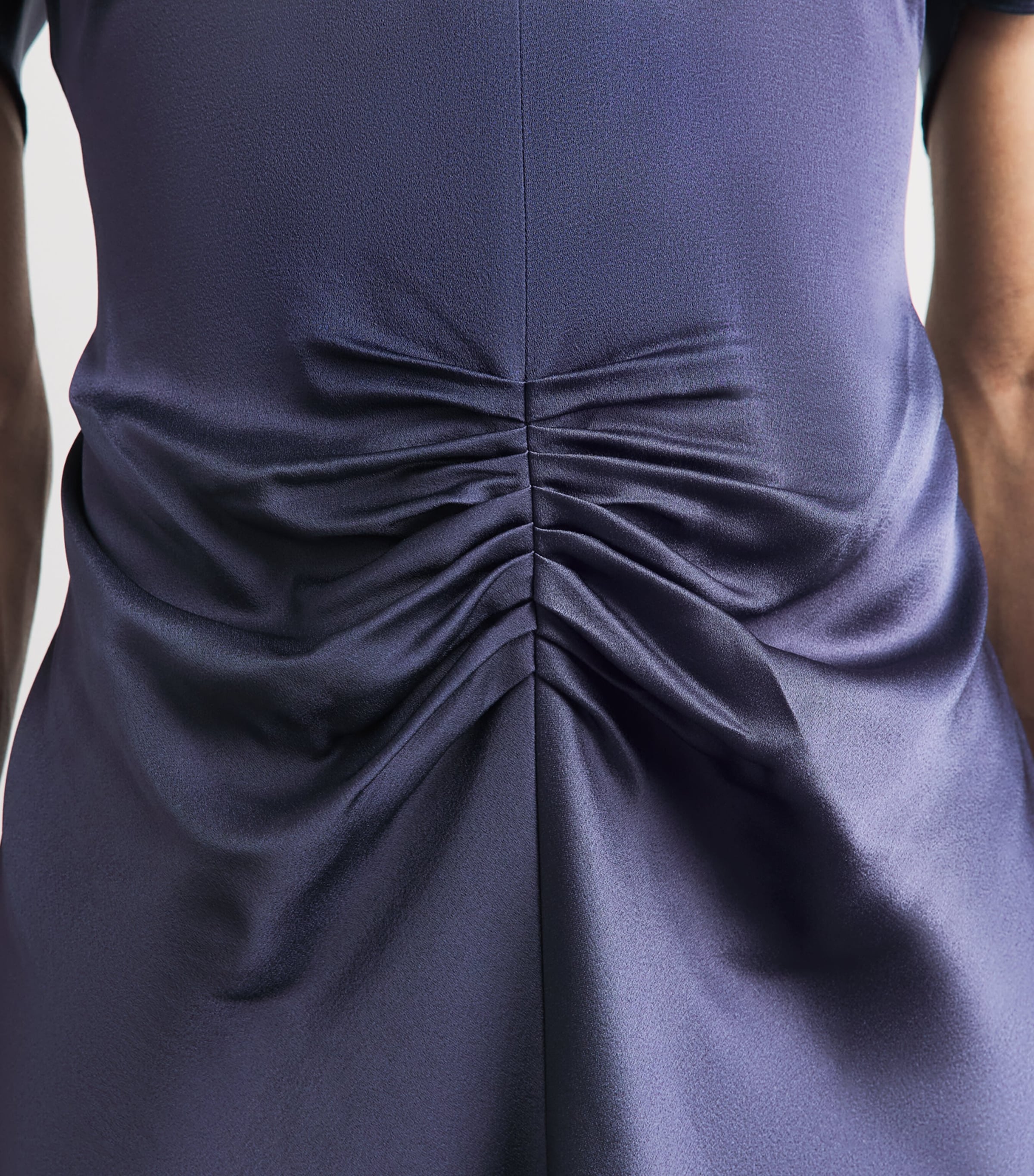 Victoria Beckham Womens Satin Isabella Gown Eclipse Image 5