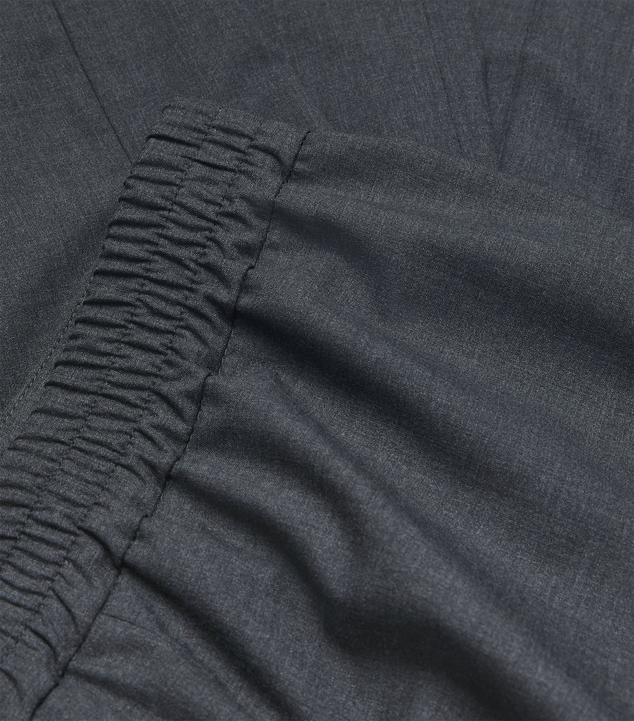 Virgin Wool Alanel Trousers SMOKE Image 5