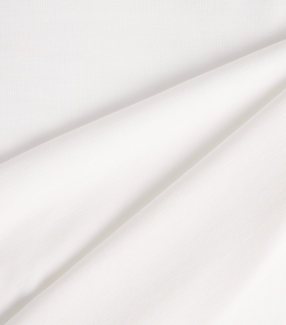 Sunspel Mens Stretch-Tencel T-Shirt Whaa White Image 5