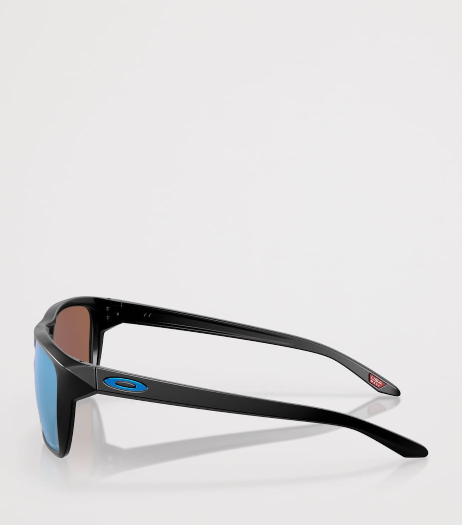 Oakley Sylas Rectangle Sunglasses Black Image 3