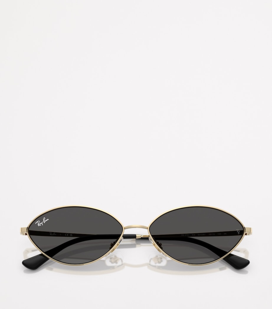 RB3757 Kai Bio-Based Oval Sunglasses 921387 Image 5