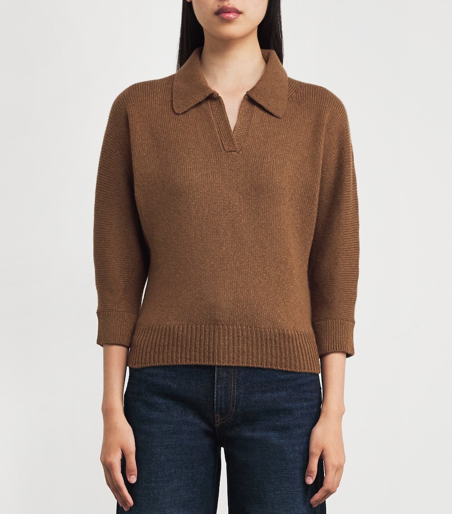 Cashmere Herve Sweater 745 MAPLE Image 3