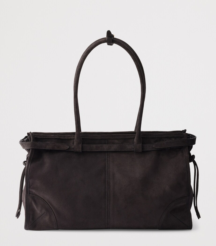 Prada Medium Suede Bonnie Shoulder Bag Image 3