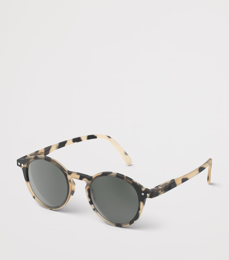 IZIPIZI KIDS #d Round Sunglasses (7-11 Years) Light Tortoise Image 2