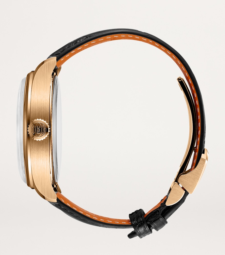 Rose Gold Portugieser Perpetual Calendar Watch 44mm BLACK Image 3