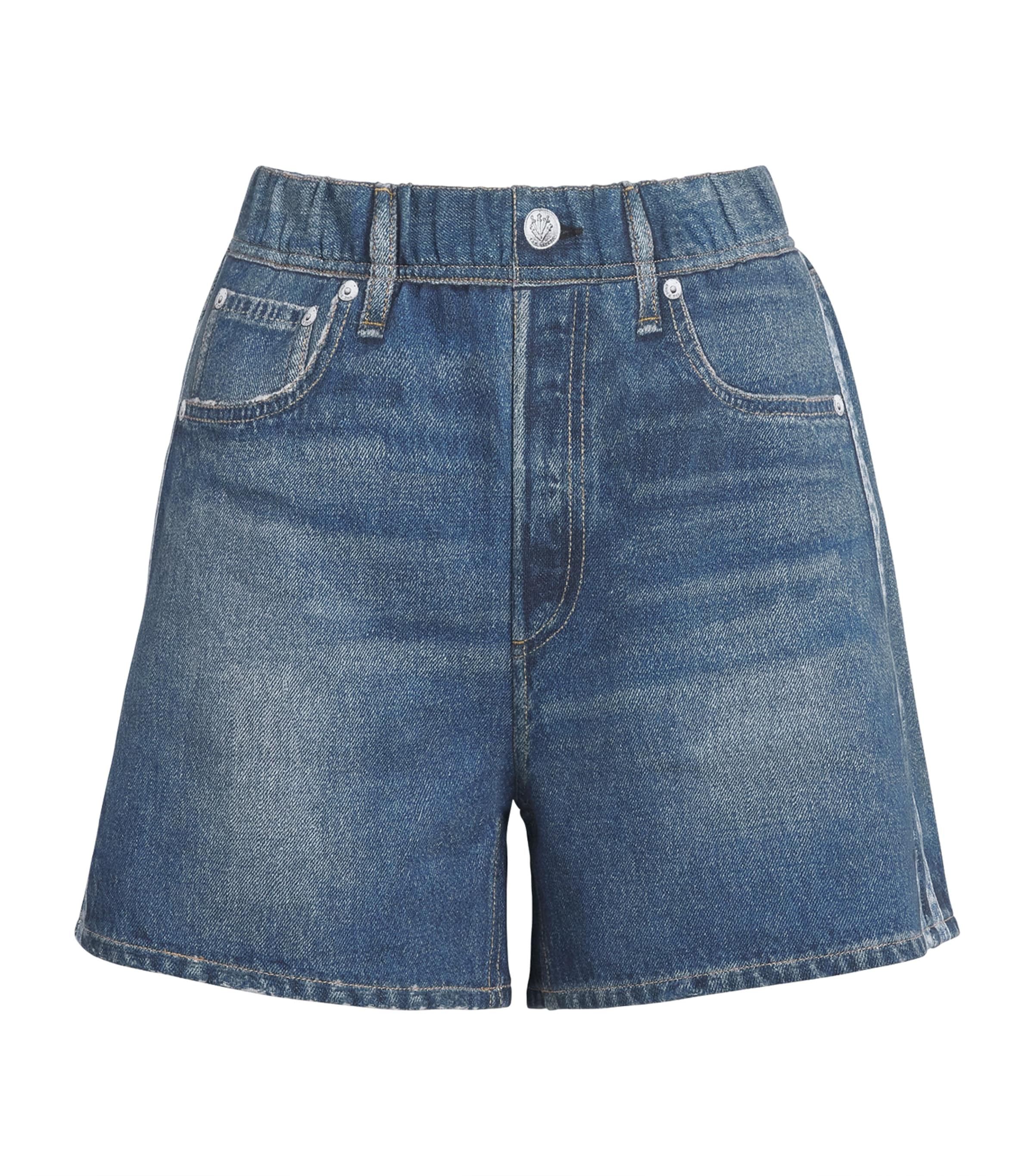 Rag & Bone Womens Miramar Terry Track Shorts Carst Image 1