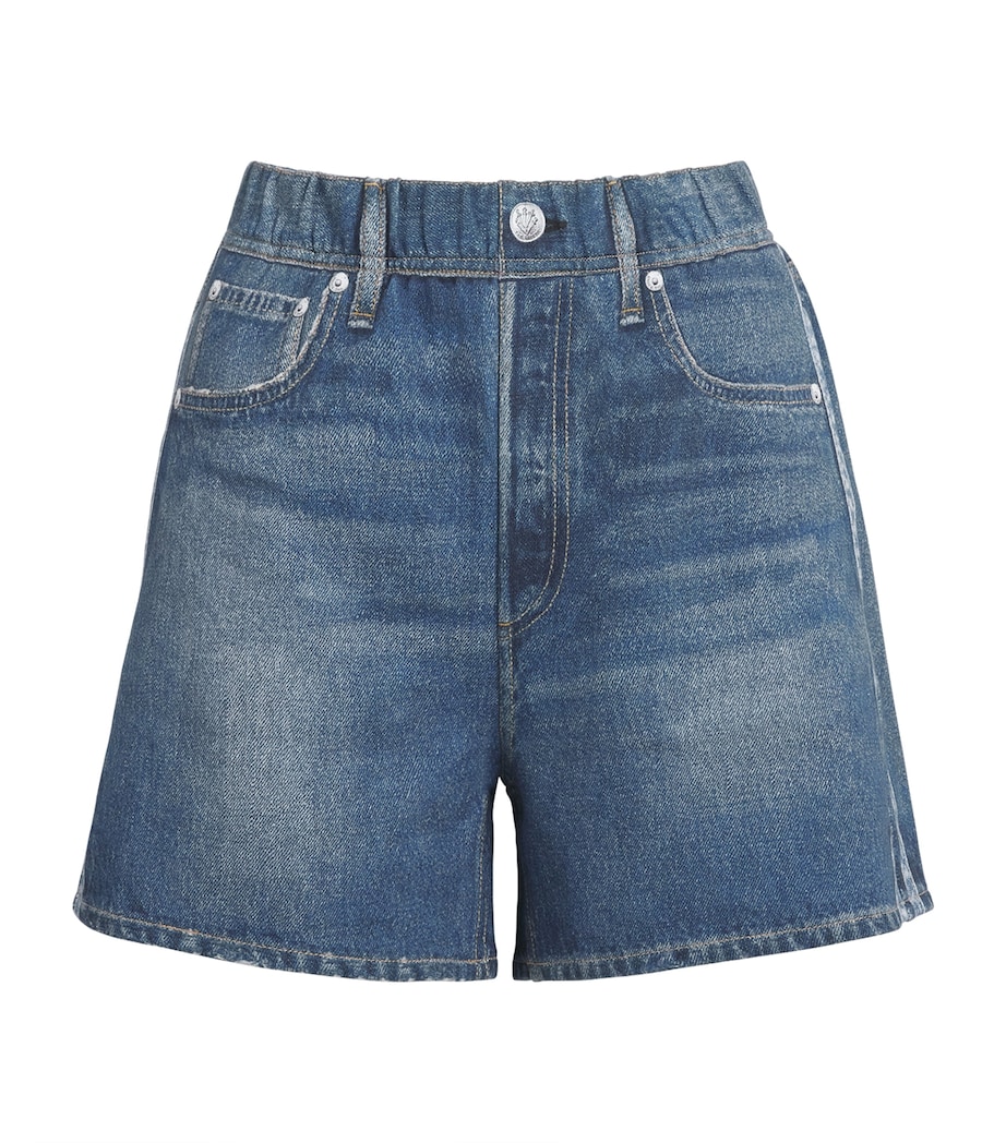 Rag & Bone Womens Miramar Terry Track Shorts Carst Image 1