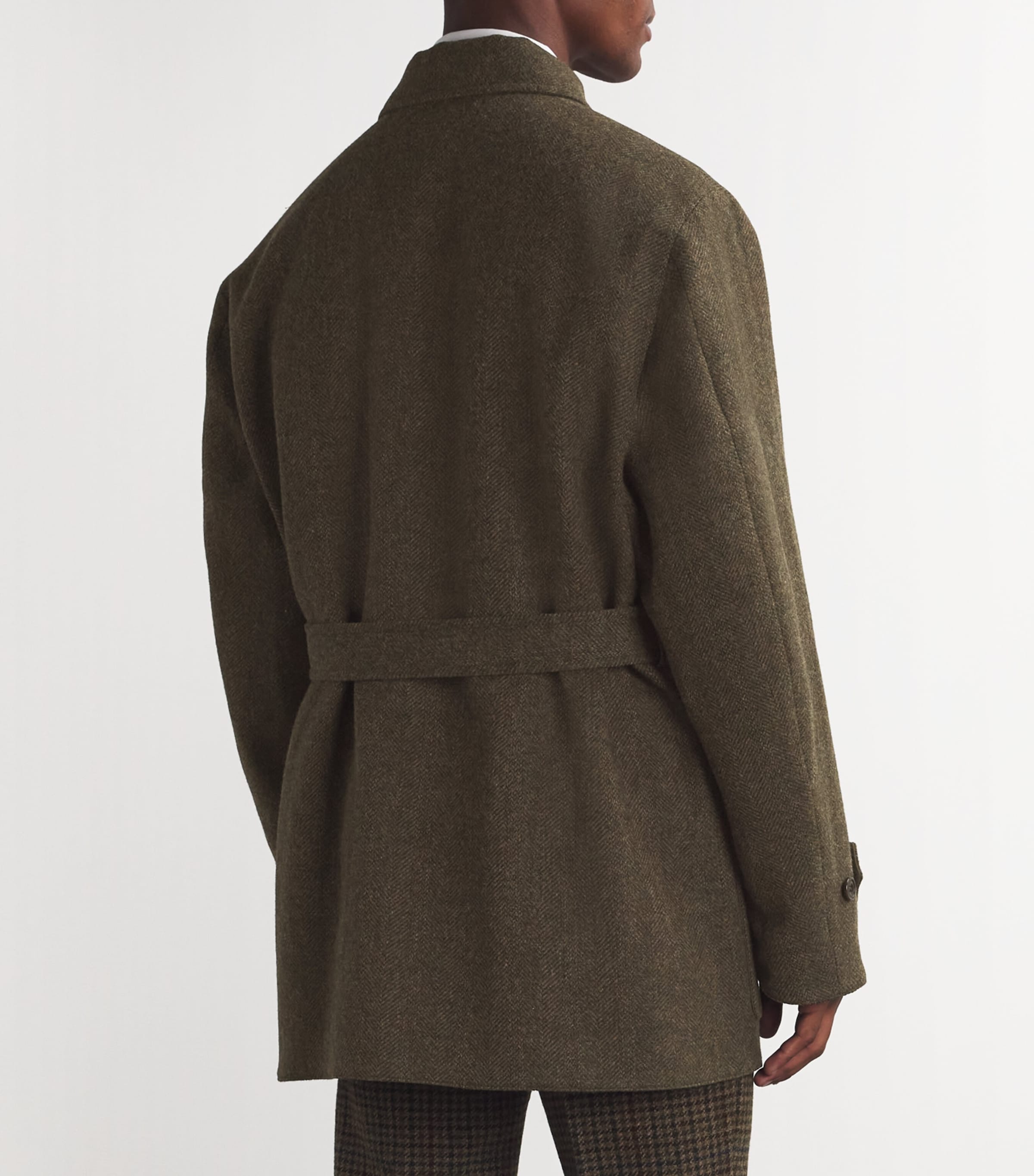 Reversible Herringbone Jacket MULTI Image 4