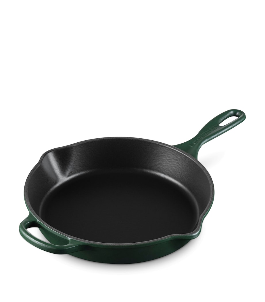 Le Creuset Cast Iron Deep Skillet (26cm) Green Image 4