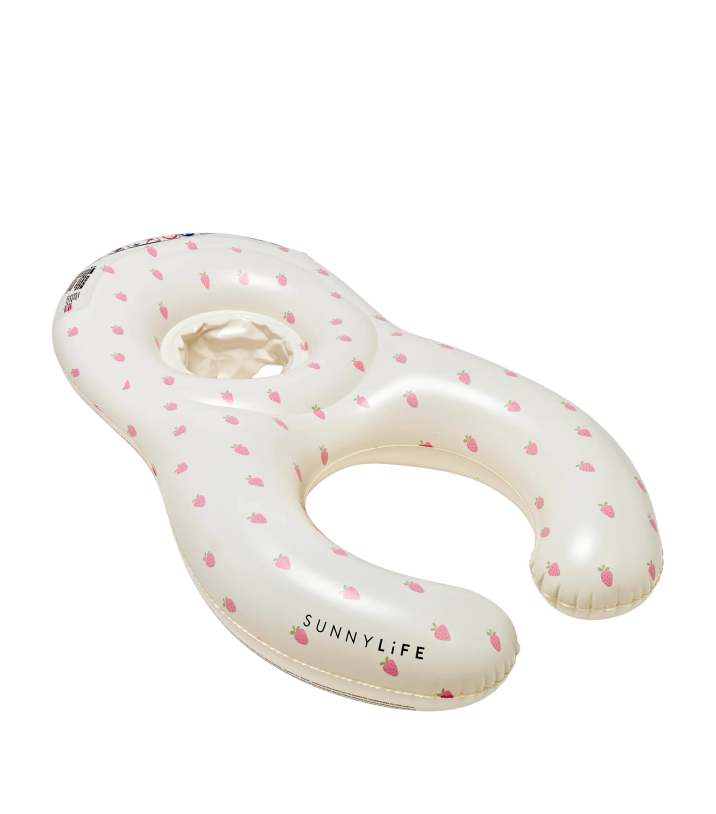 Sunnylife Kids Float Together Baby Seat Float Pink Image 1