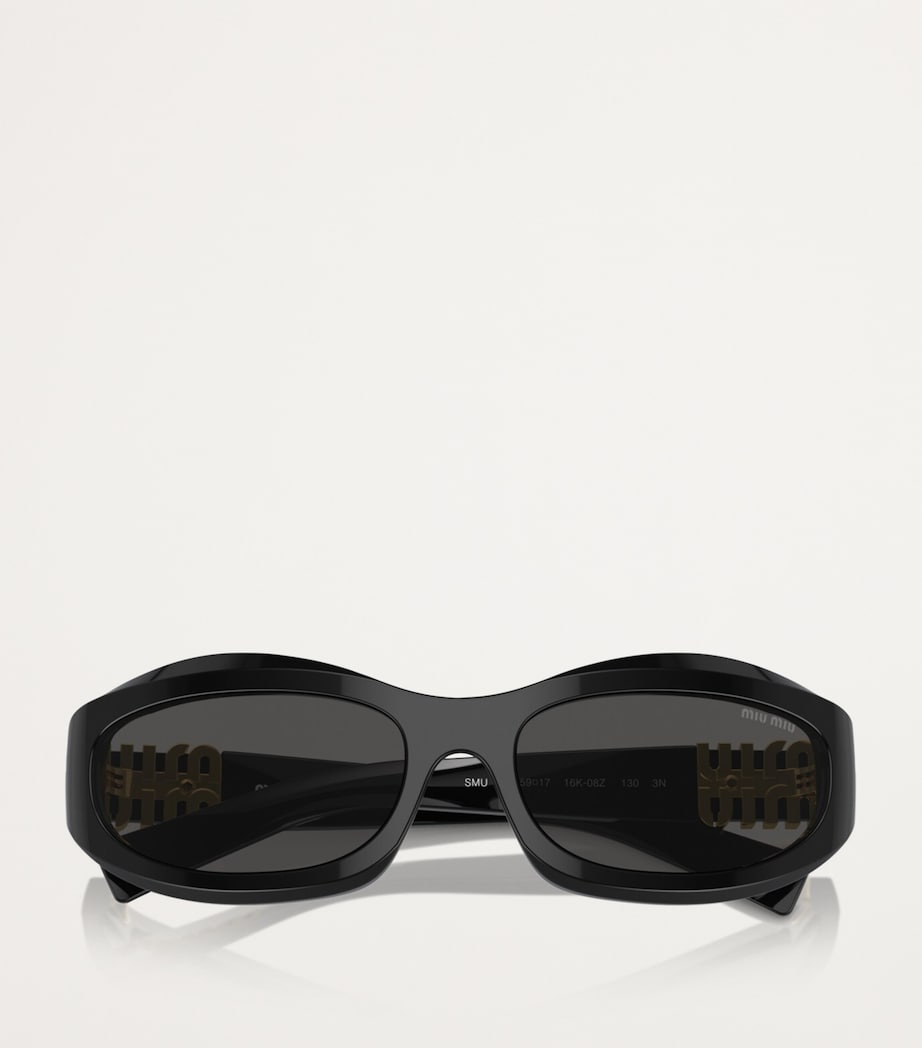 Acetate Oval MU14ZS Sunglasses 16K08Z Image 5