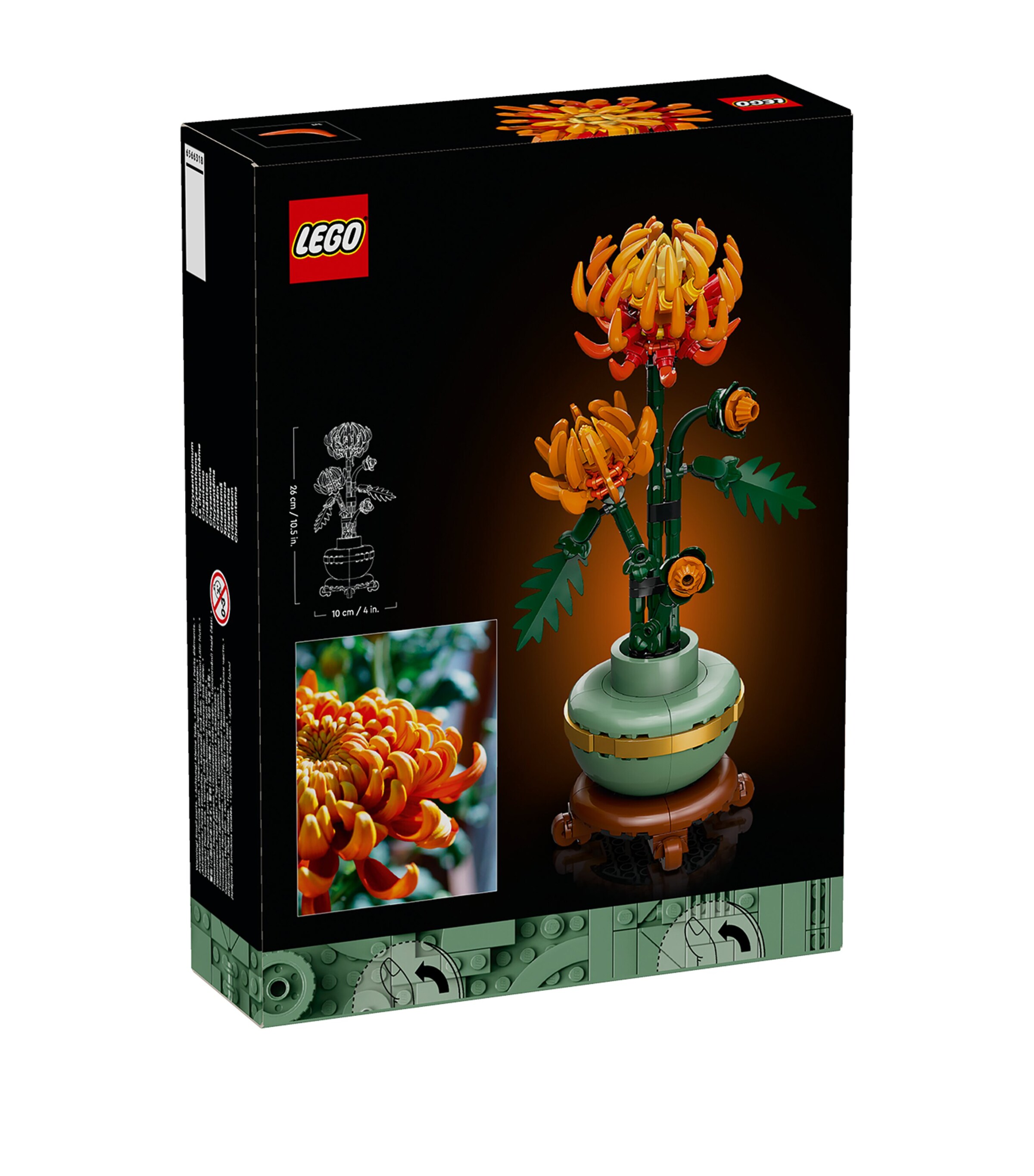Lego Botanicals Chrysanthemum Set 10368 Image 2