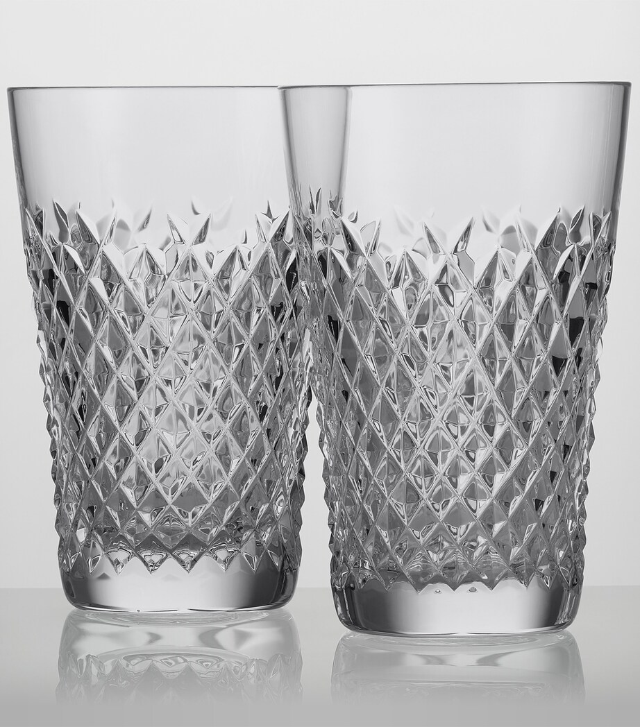 Set of 2 Mastercraft Heritage Alana Highball Glasses (350ml) CLEAR Image 5
