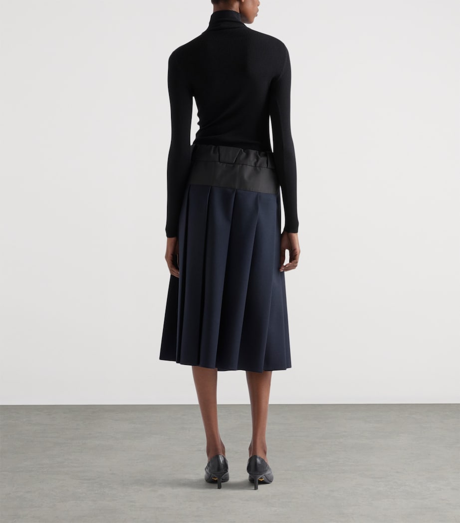 Wool High-Neck Sweater F0002 Image 5