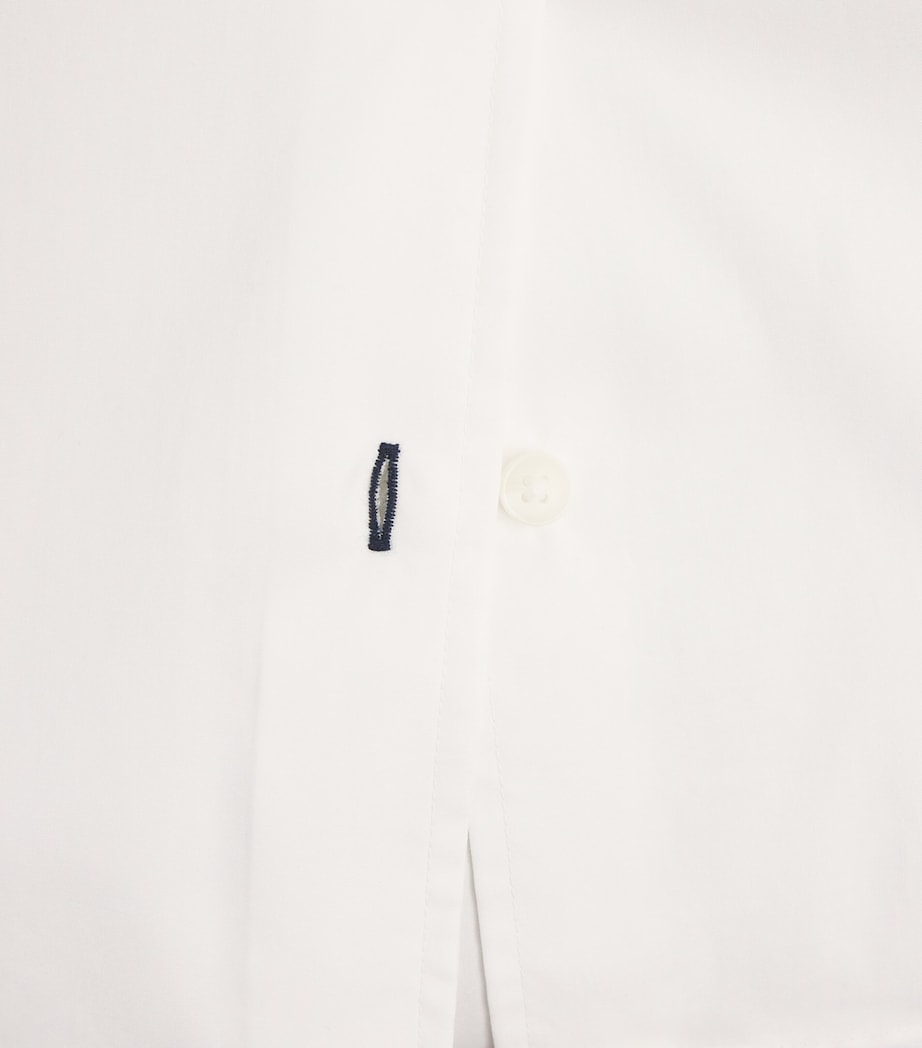 Rag & Bone Womens Cotton Poplin Connie Shirt White Image 6