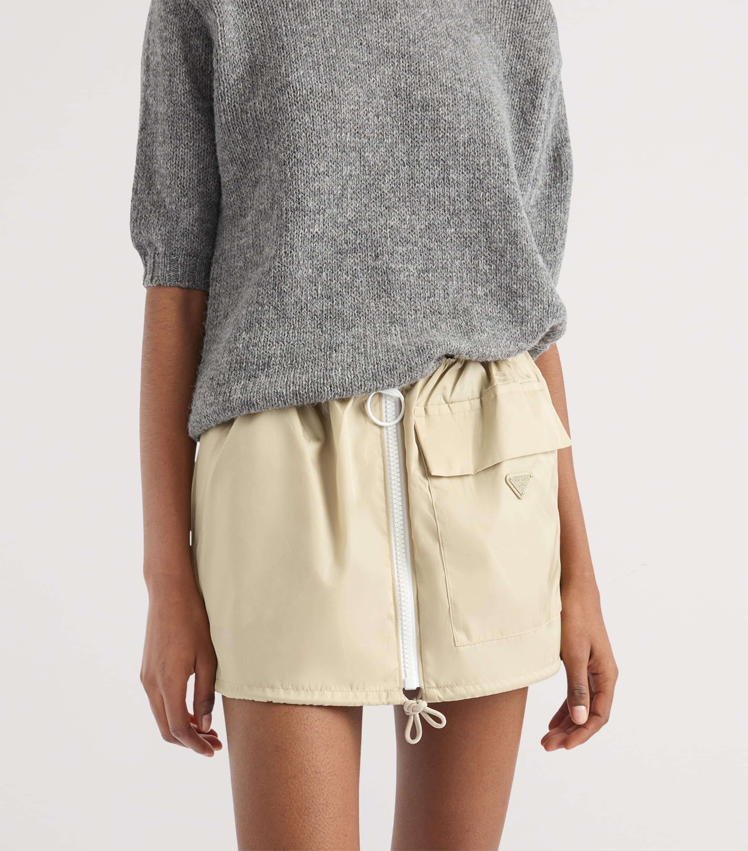 Re-Nylon Mini Skirt F0FHI Image 3