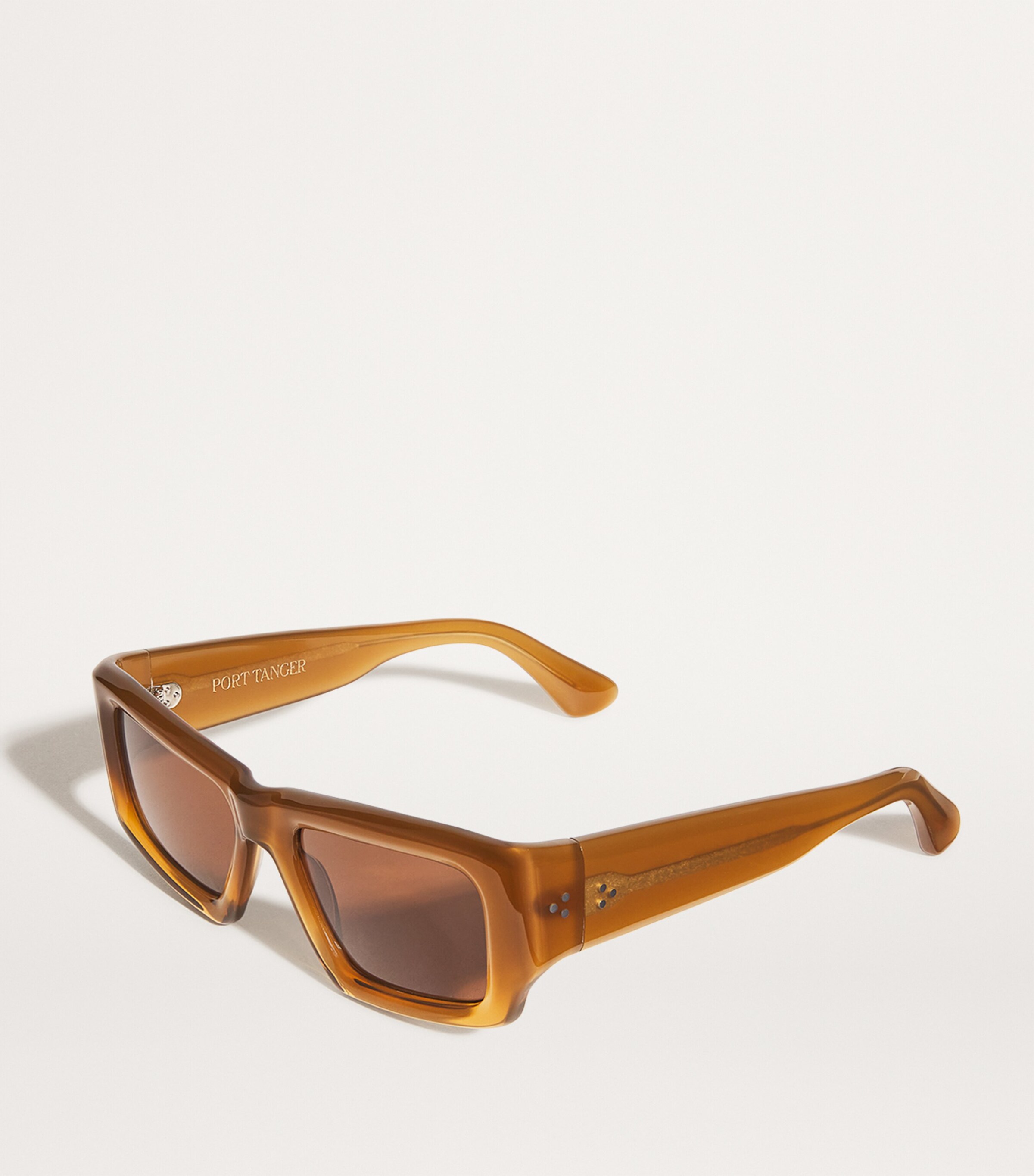 Rectangular Sabea Sunglasses TOBACCO LENS Image 2