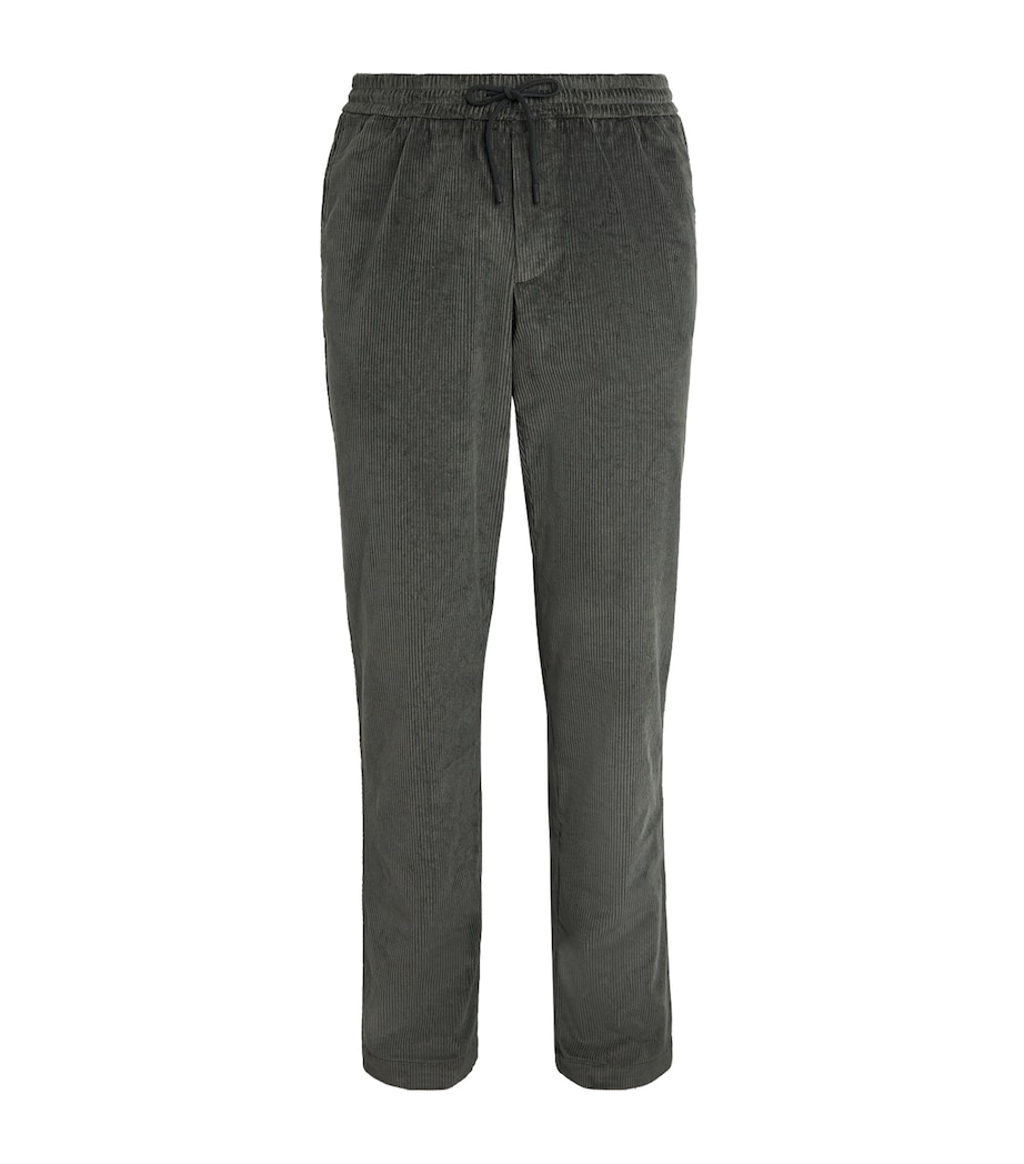 Corduroy Mindset Slim Trousers G34 MILITARY GREEN Image 1