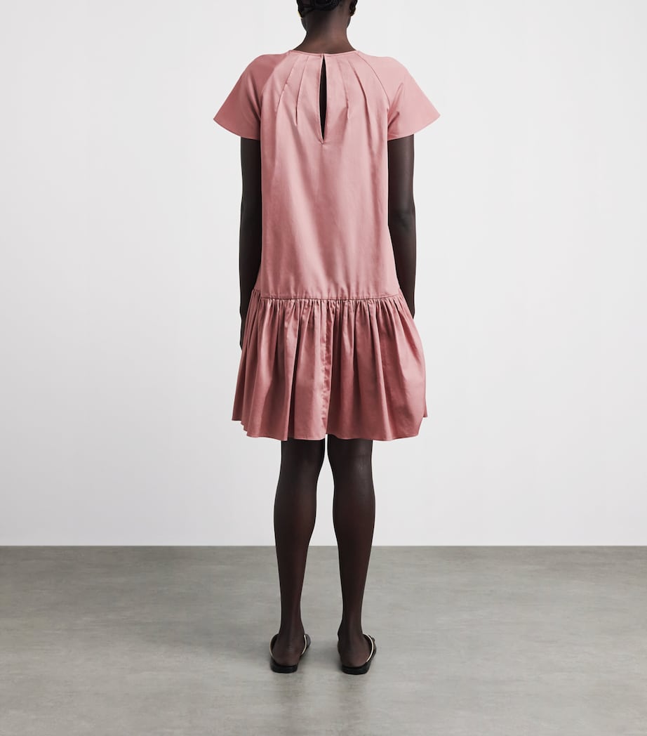 Joseph Womens Cotton Tazi Mini Dress Musk Image 4