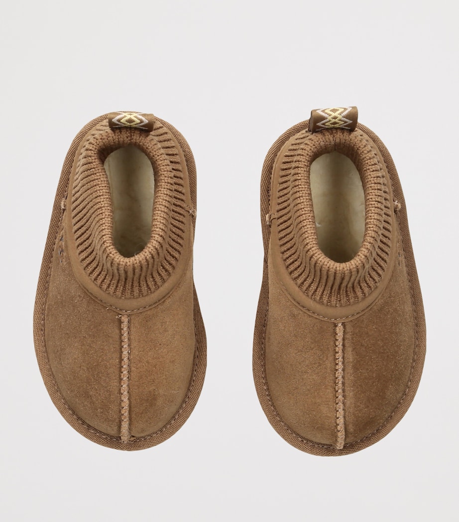 UGG Kids Suede Classic Stretch-Cuff Boots Brown Image 3