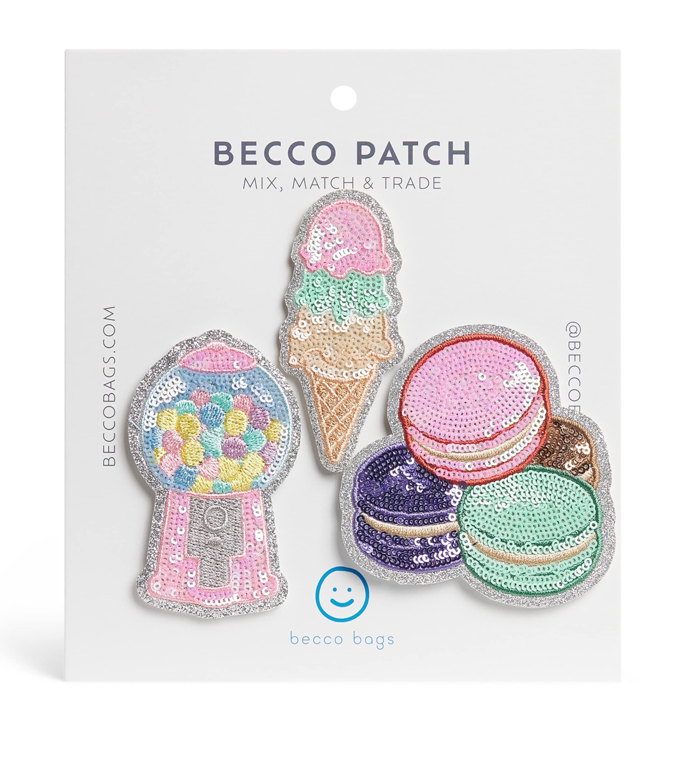 BECCO BAGS 3-Piece Sweet Treat Patch Set Image 1