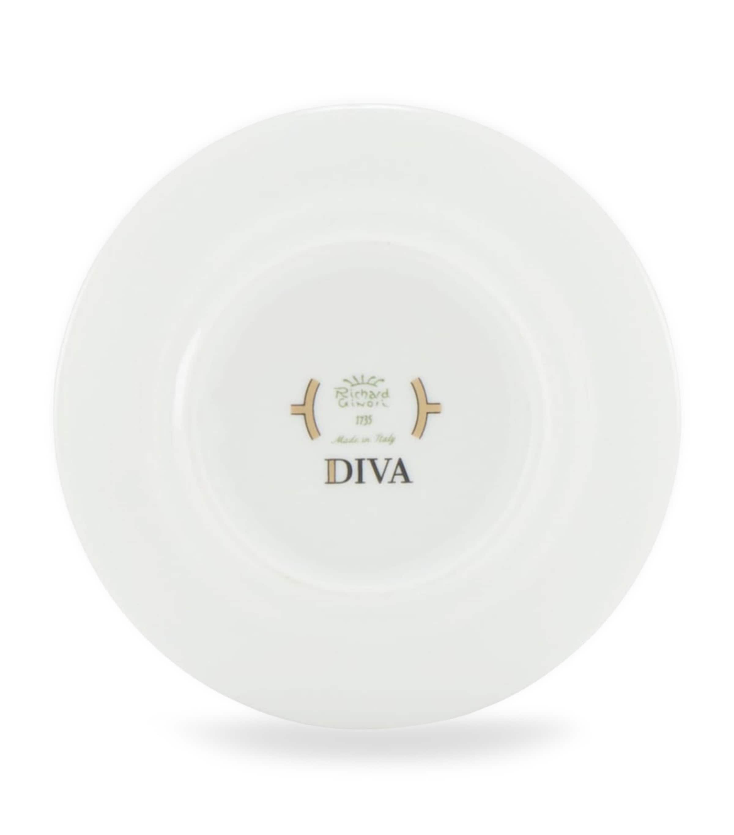 GINORI 1735 Porcelain Colonna Diva Coffee Saucer (12.5cm) Image 3