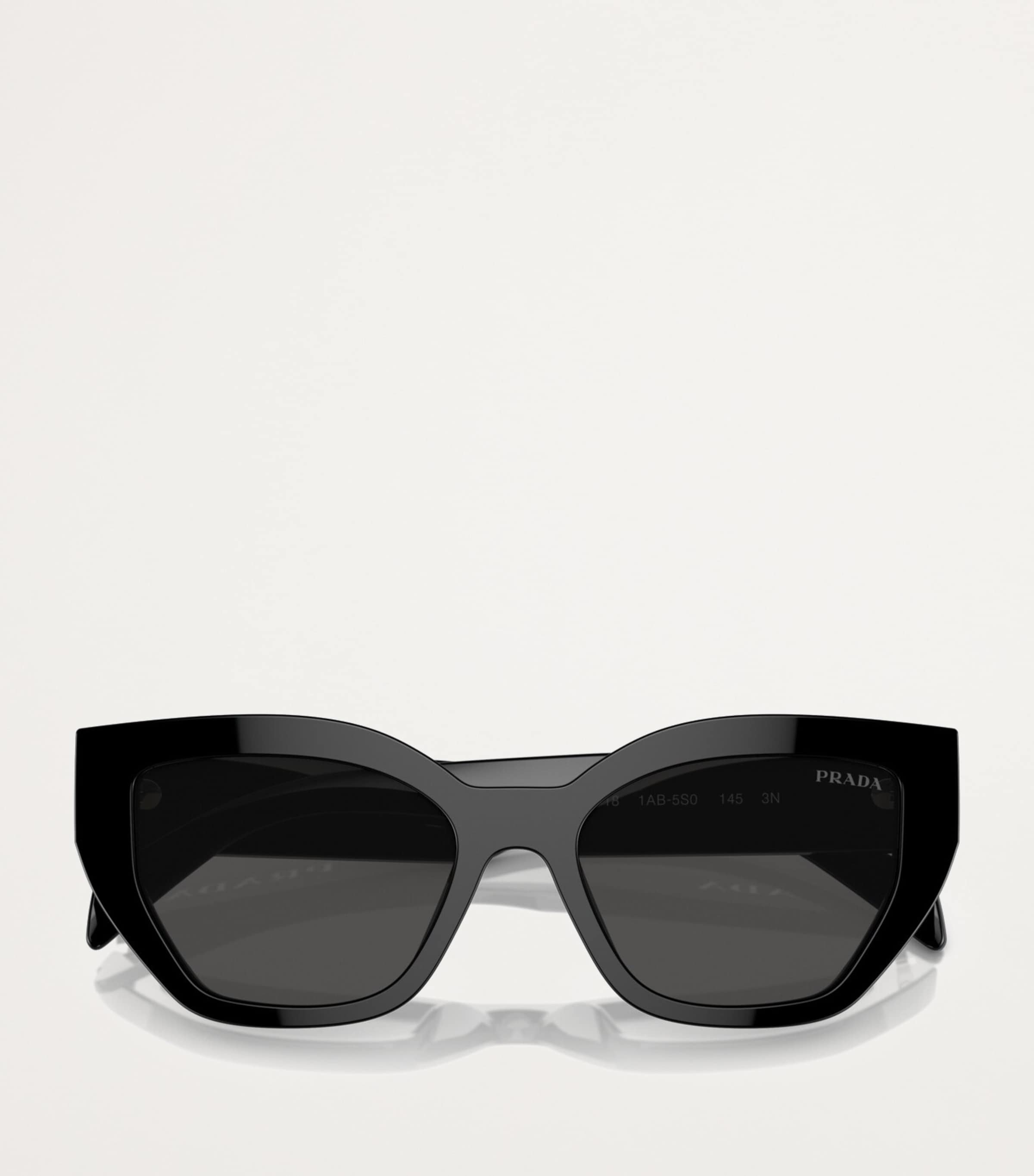 Acetate Geometric Sunglasses 1AB5S0 Image 5