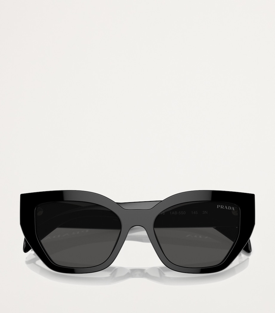 Acetate Geometric Sunglasses 1AB5S0 Image 5
