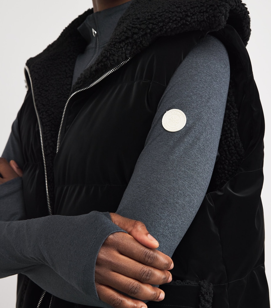 Always Warm Half-Zip Base Layer Top BLACK MARL Image 6