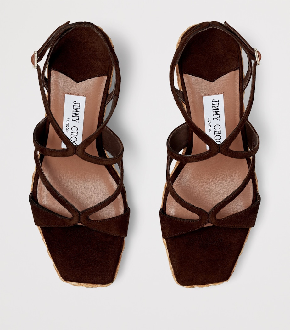 Ayla 85 Wedge Sandals COFFEE Image 4