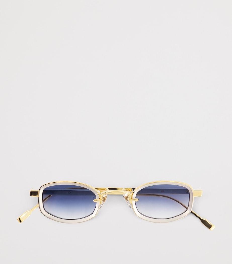 Sato Aquila Sunglasses Yellow Goldeyg/p Image 3
