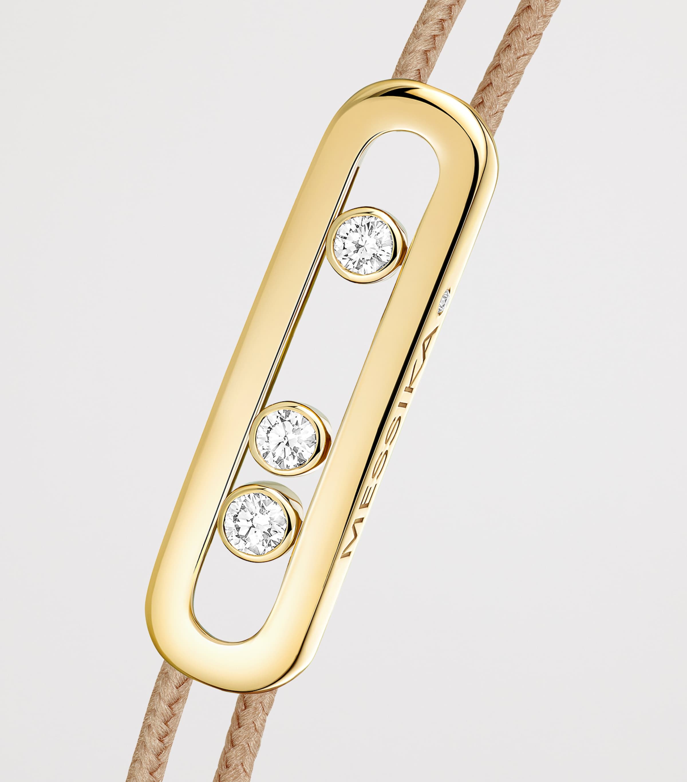 Messika Messika Care(s) Yellow Gold and Diamond Bracelet (0.26ct) Yellow Gold Image 3