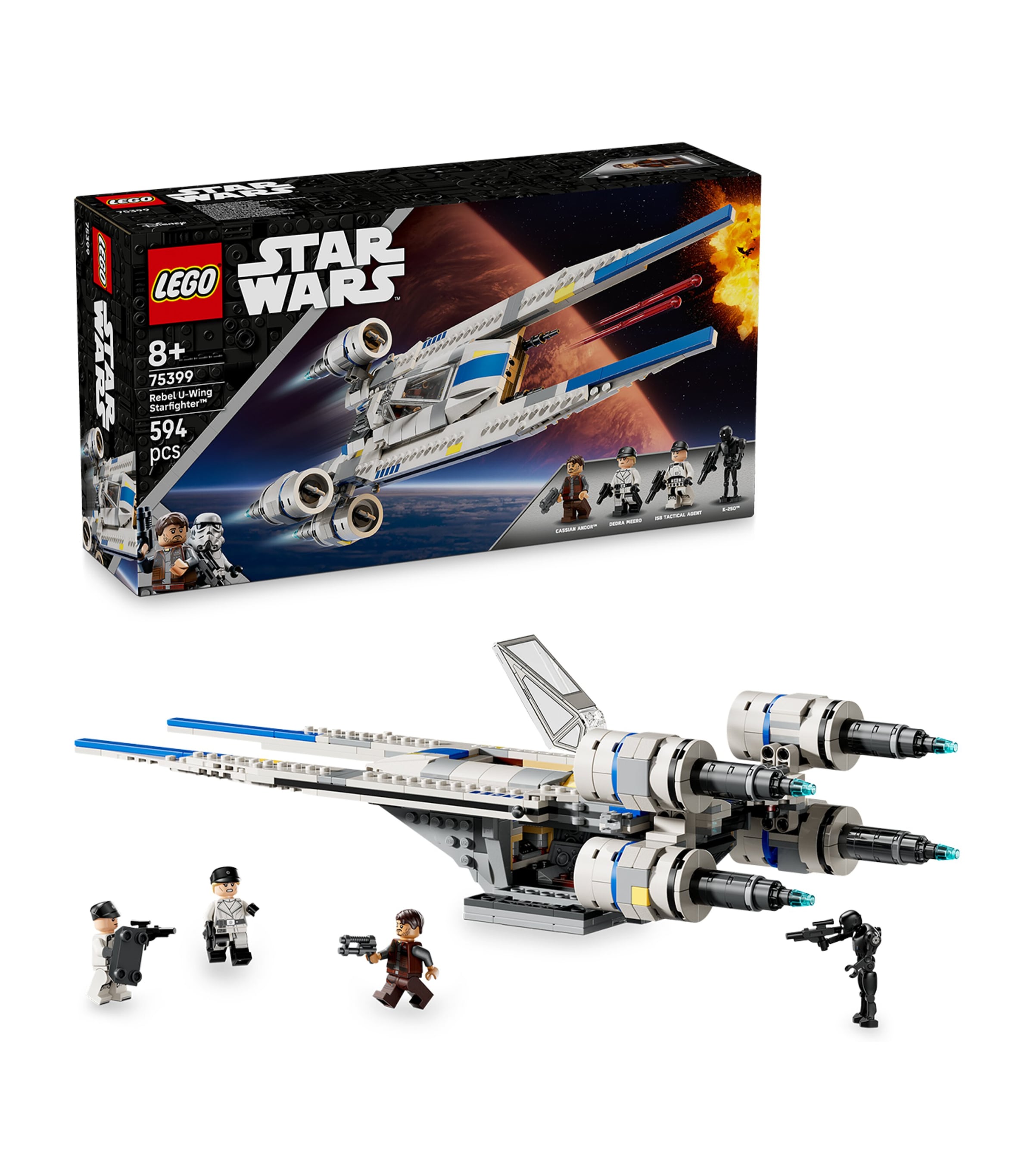 LEGO Star Wars Rebel U-Wing Starfighter 75399 MULTI Image 2