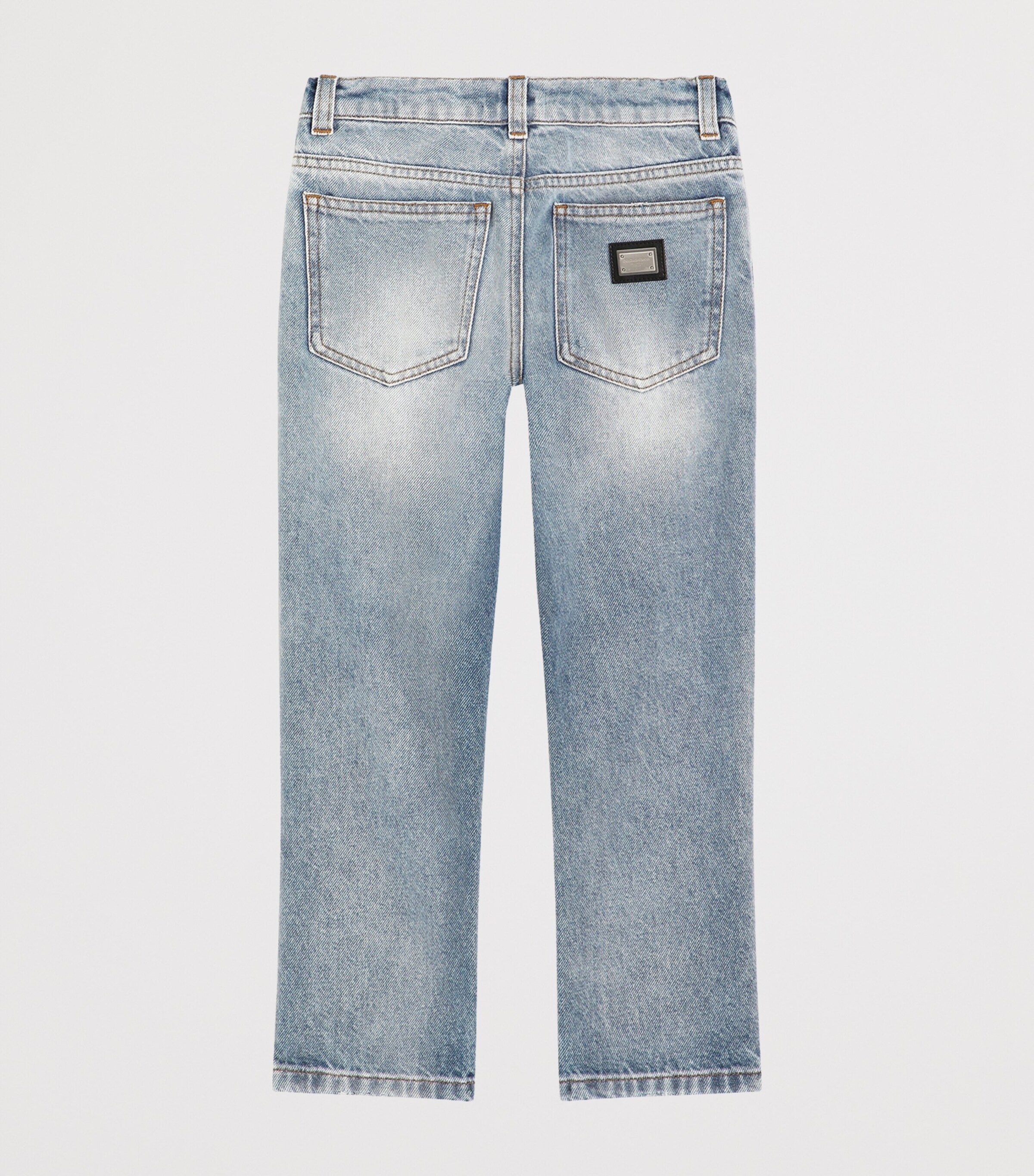 Dolce&Gabbana Kids Straight Jeans (8-12+ Years) Combined Colou Image 3