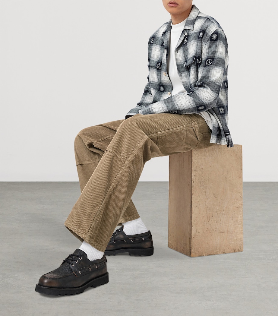 Corduroy Dunstan Trousers GULL BROWN Image 2