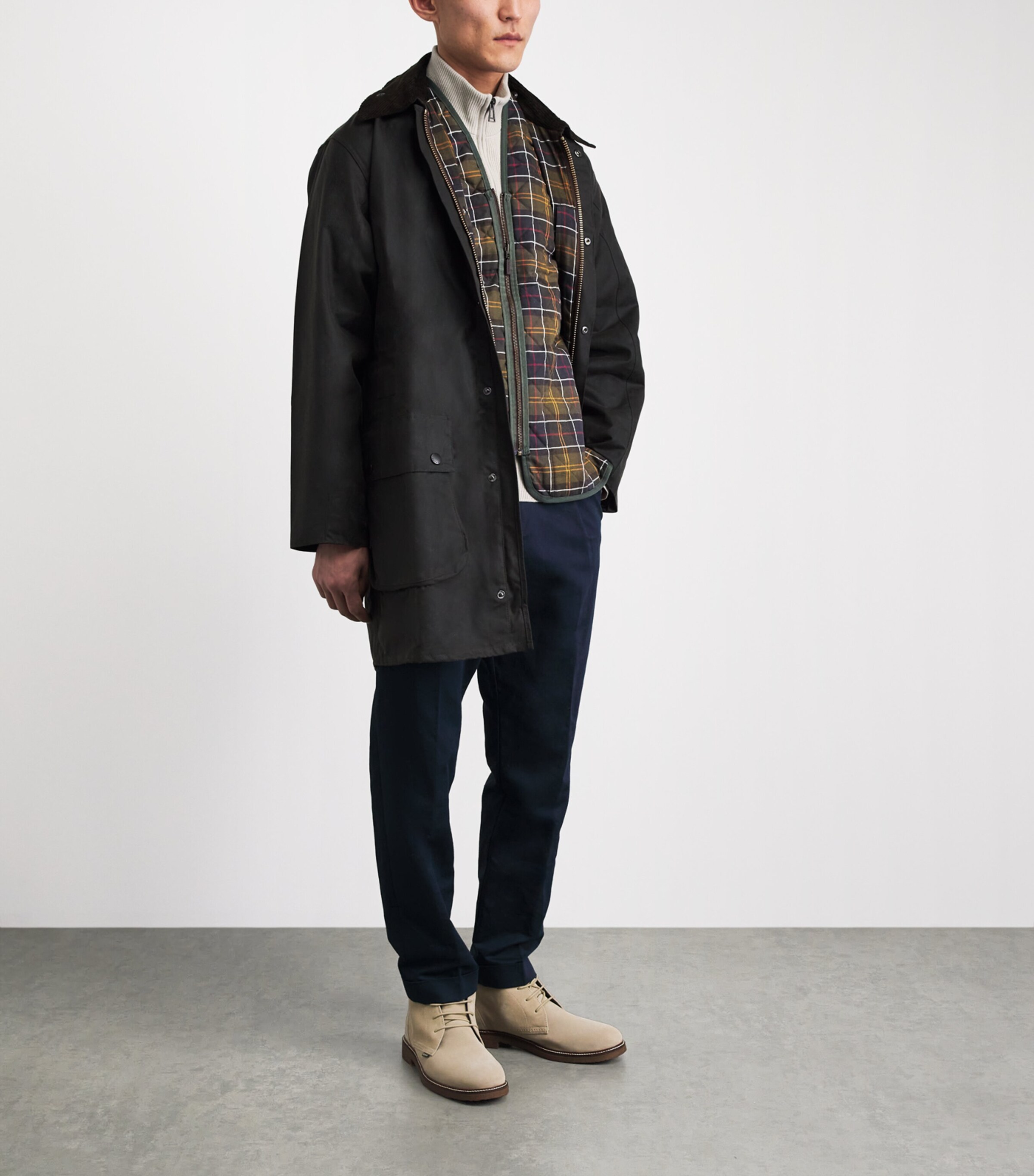 Barbour Mens Quilted Gilet Olive Image 9