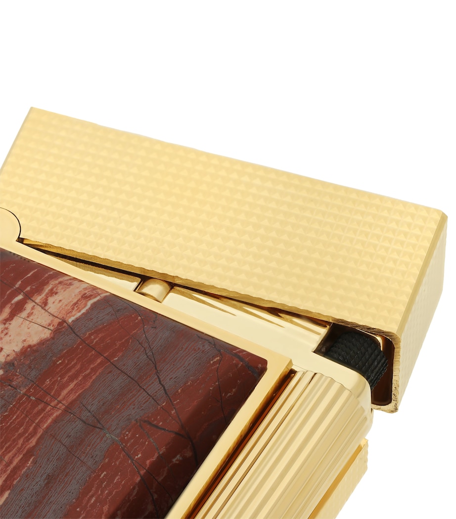Ligne 2 Jasper Snakeskin Lighter JASPER YELLOW GOLD Image 2
