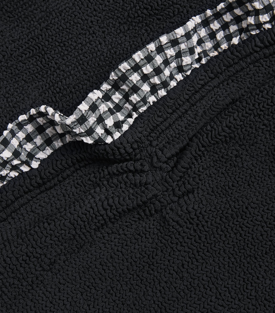 Gingham-Ruffle Dolly Swimsuit BLACK/BLACK GINGHAM Image 4