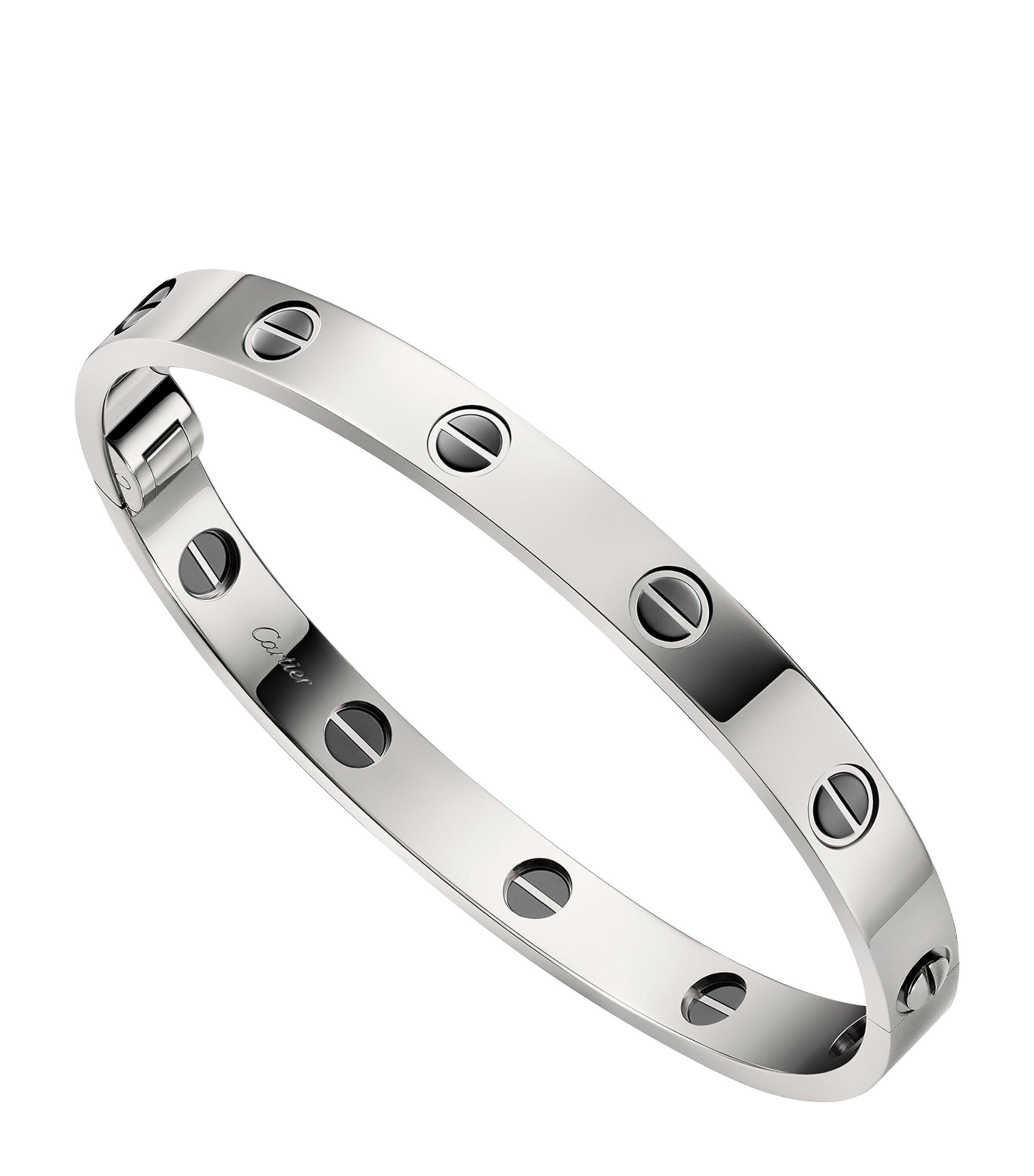 Cartier White Gold and Ceramic LOVE Bracelet White Gold Image 1