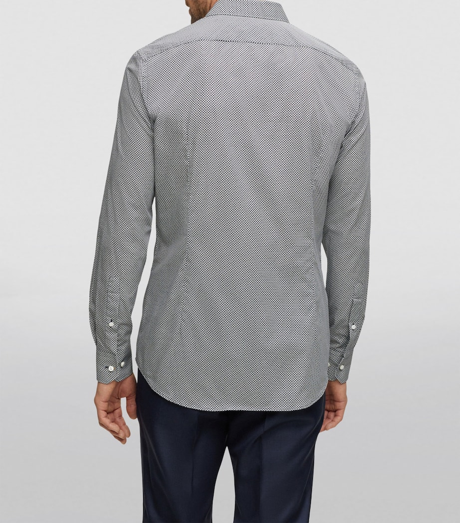 Printed Slim-Fit Shirt 404 Image 4