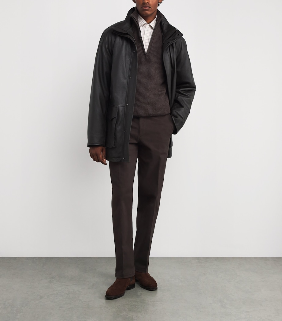 Cotton Trousers WALNUT Image 2