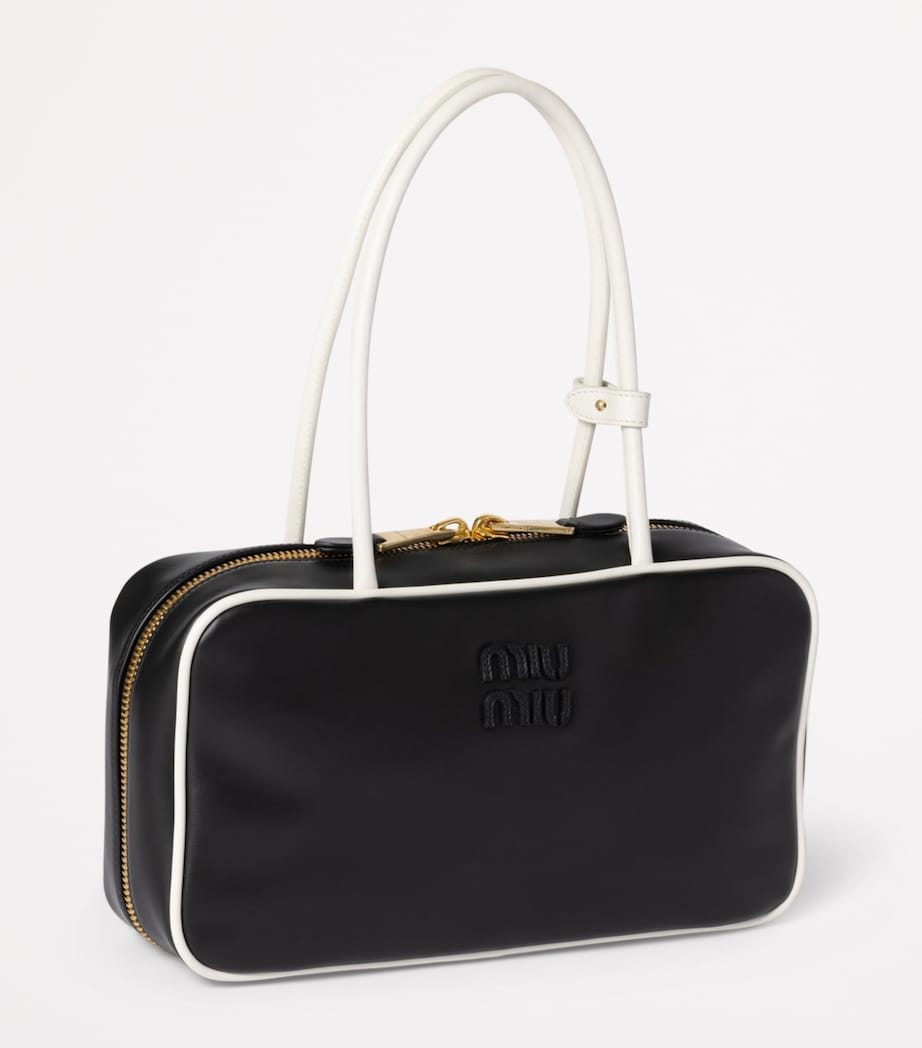 Leather Beau Top-Handle Bag F0967 Image 3