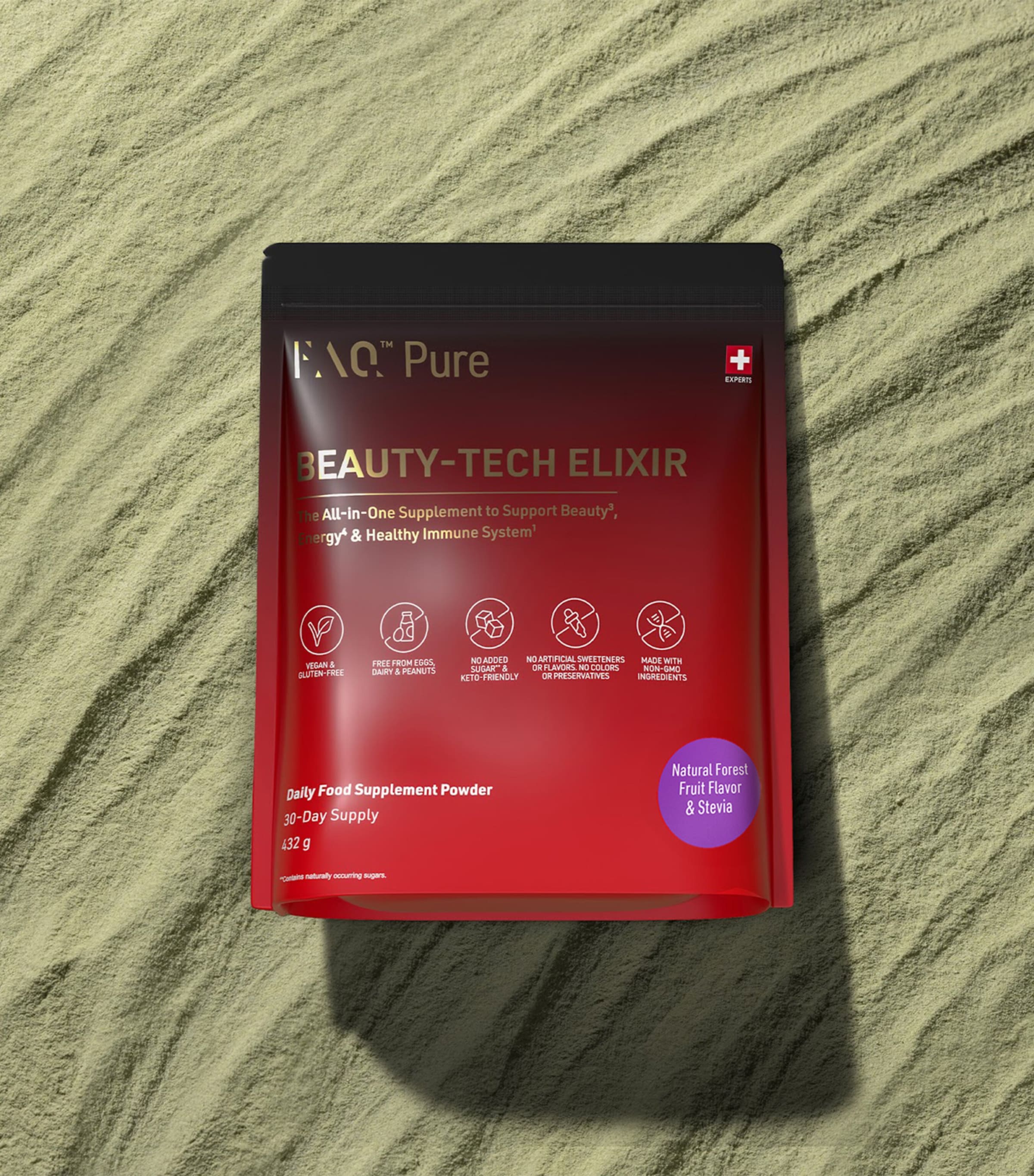 FAQ Pure Beauty-Tech Elixir Forest Fruit (432g) Image 4