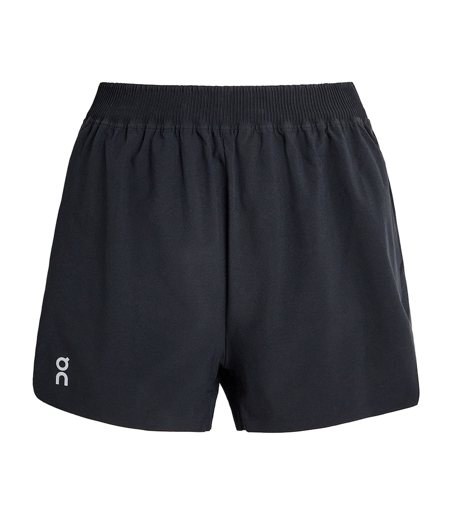 On Womens Train Shorts Black Image 1