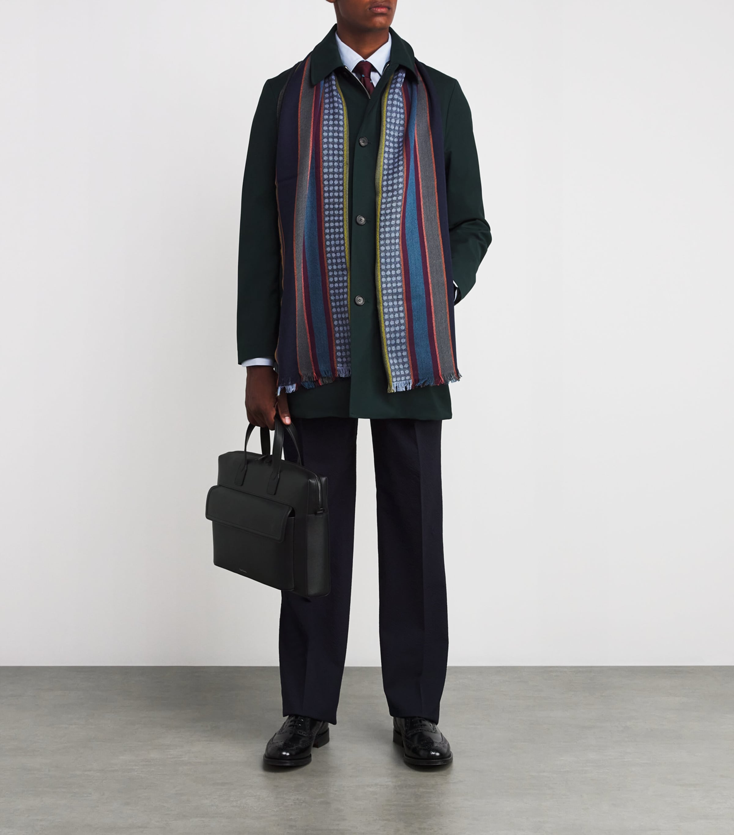 Leather Folio Bag 79_BLACK Image 2