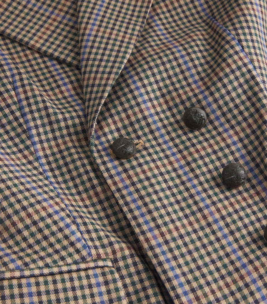 Plaid Claude Dickey Blazer N0963 RUSSET MULTI Image 5