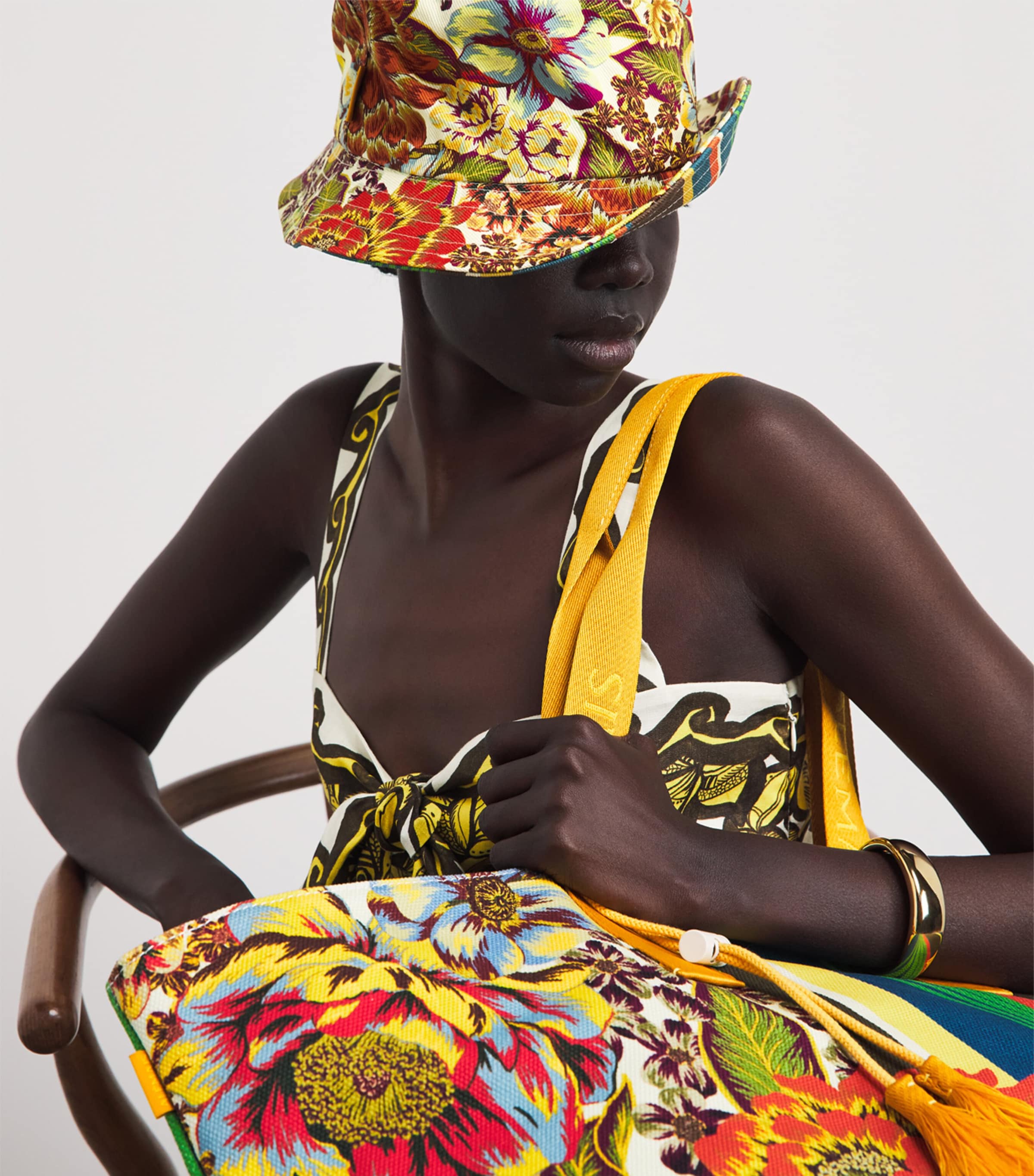 ALEMAIS Reversible Printed Charlie Bucket Hat Image 2